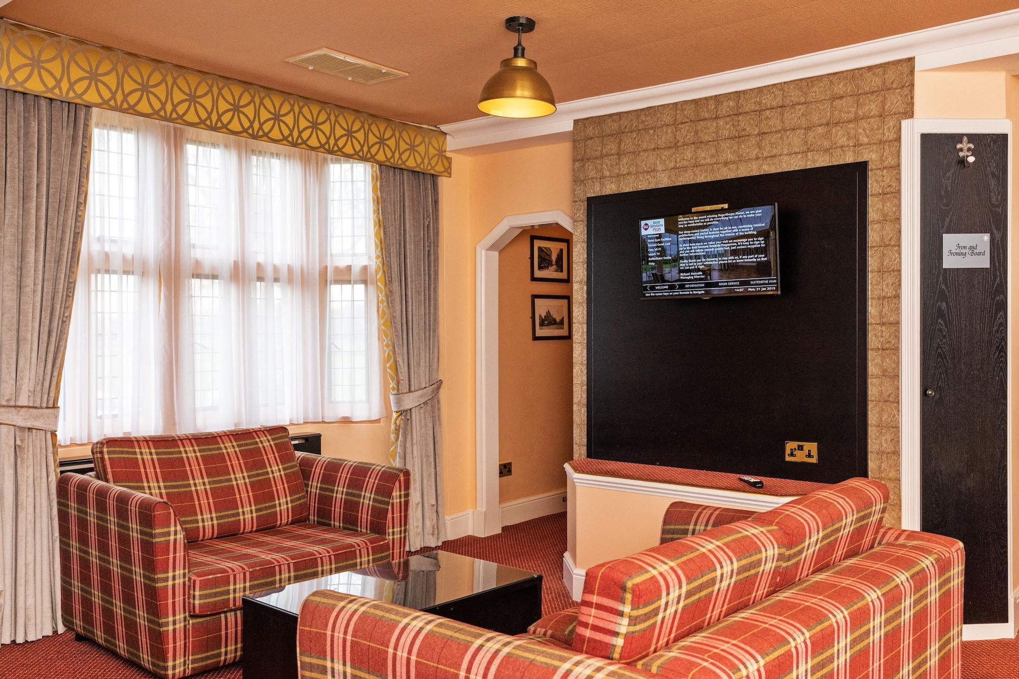 Rogerthorpe Manor Hotel Понтефракт Экстерьер фото